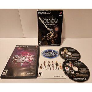 Star Ocean: Til the End of Time (Sony PlayStation 2 PS2) CIB With Outer Box